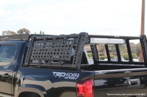 GMC Canyon Truck Bed Rack - Go Rhino - Overland Xtreme - Textured Black - `15-`22